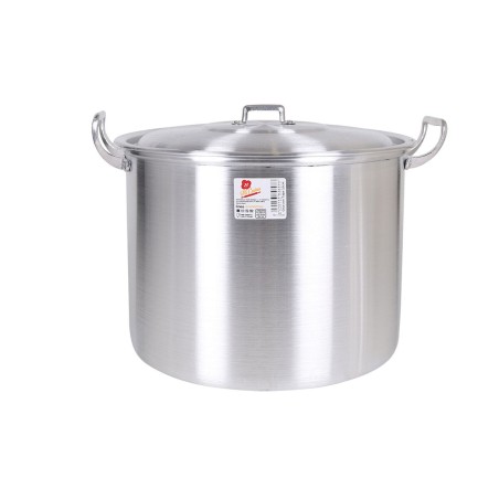 Pentola con Coperchio Alluminio 41 x 33 x 29 cm (2 Unità)