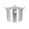 Pentola con Coperchio Alluminio 44 x 38 x 30 cm (2 Unità)