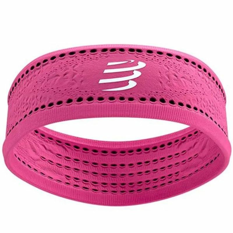 Fascia Sportiva per la Testa Compressport Thin On/Off Rosa Fuxia Fascia Sportiva per la Testa Compressport Thin On/Off Rosa Fuxia