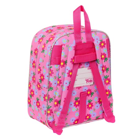 Zaino per Bambini Trolls Rosa 22 x 27 x 10 cm
