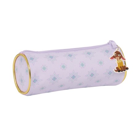 Astuccio Scuola Cilindrico Wish Lilla 20 x 7 x 7 cm