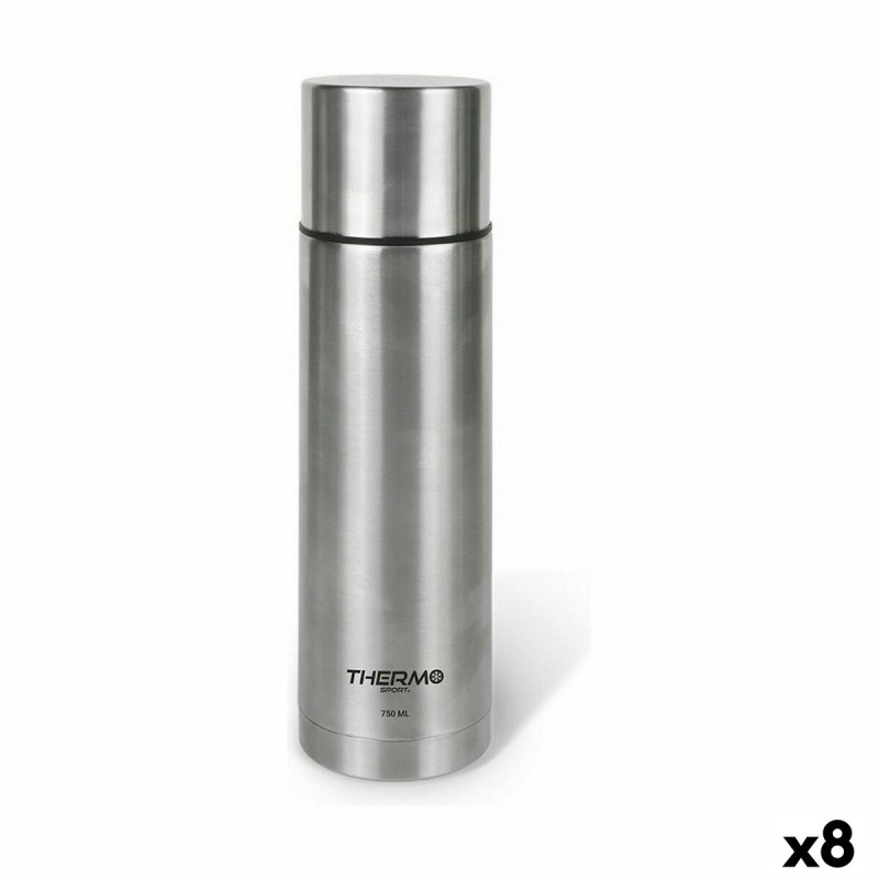 Thermos da Viaggio ThermoSport Acciaio inossidabile 750 ml (8 Unità) Thermos da Viaggio ThermoSport Acciaio inossidabile 750 ml (8 Unità)