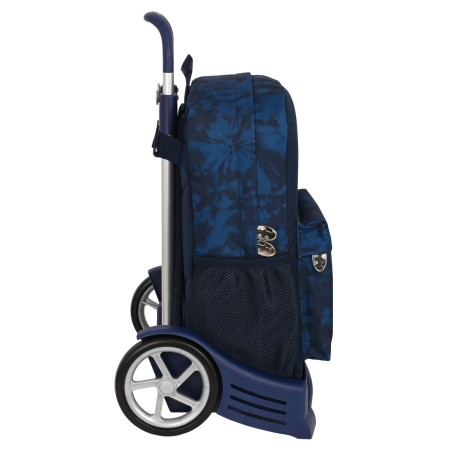 Trolley per la Scuola Batman Legendary Blu Marino 32 x 43 x 14 cm