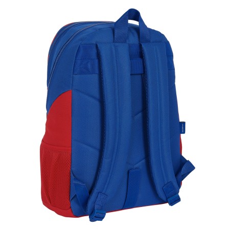 Zaino Scuola F.C. Barcelona Azzurro Rosso Granato 32 x 44 x 16 cm