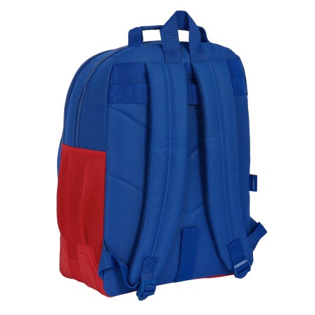 Zaino Scuola F.C. Barcelona Azzurro Rosso Granato 32 x 42 x 15 cm