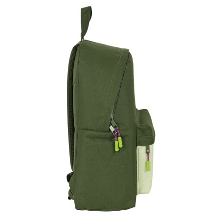 Zaino Scuola Munich Bright khaki Verde 33 x 42 x 15 cm