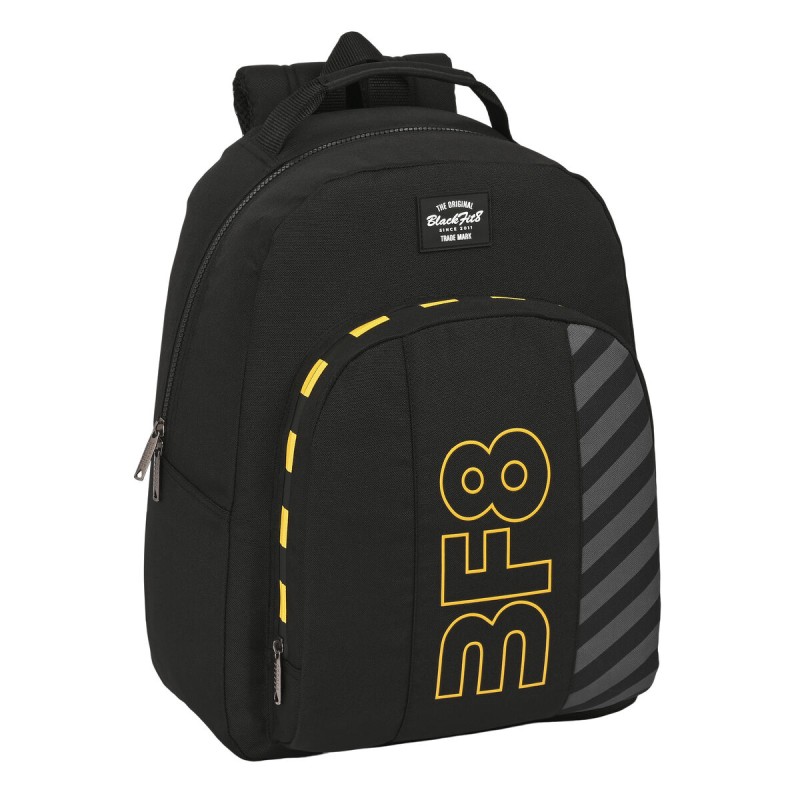 Zaino Scuola BlackFit8 Zone Nero 32 x 42 x 15 cm Zaino Scuola BlackFit8 Zone Nero 32 x 42 x 15 cm