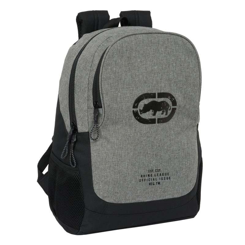 Zaino Scuola Eckō Unltd. Rhino Nero Grigio 32 x 44 x 16 cm Zaino Scuola Eckō Unltd. Rhino Nero Grigio 32 x 44 x 16 cm