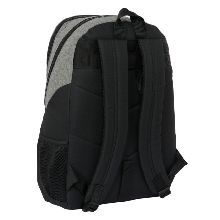 Zaino Scuola Eckō Unltd. Rhino Nero Grigio 32 x 44 x 16 cm