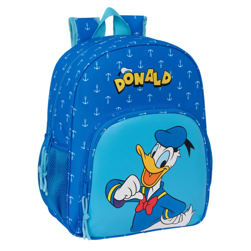 Zaino Scuola Donald Azzurro 32 X 38 X 12 cm Zaino Scuola Donald Azzurro 32 X 38 X 12 cm