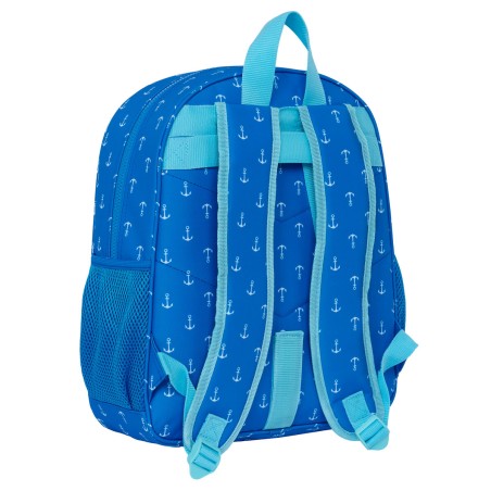 Zaino Scuola Donald Azzurro 32 X 38 X 12 cm