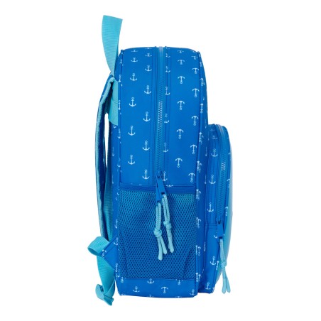 Zaino Scuola Donald Azzurro 32 X 38 X 12 cm