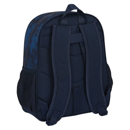 Zaino Scuola Batman Legendary Blu Marino 32 X 38 X 12 cm