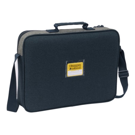 Borsa per la scuola Kappa Dark navy Grigio Blu Marino 38 x 28 x 6 cm