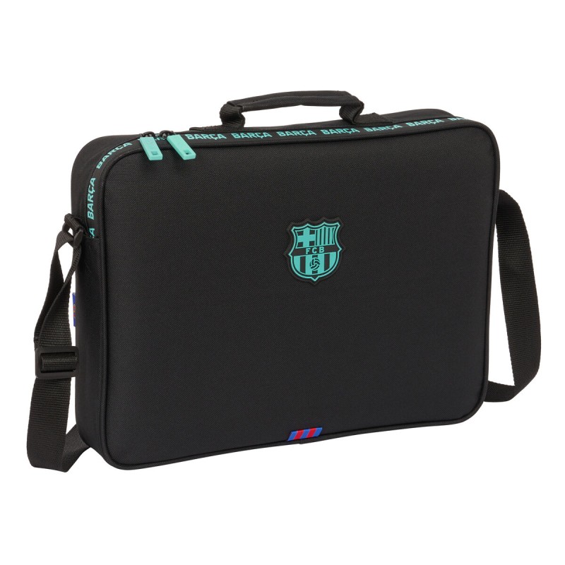 Borsa per la scuola F.C. Barcelona Nero 38 x 28 x 6 cm Borsa per la scuola F.C. Barcelona Nero 38 x 28 x 6 cm