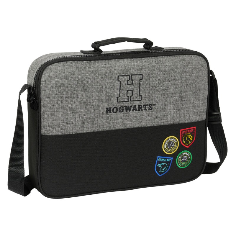 Borsa per la scuola Harry Potter House of champions Nero Grigio 38 x 28 x 6 cm Borsa per la scuola Harry Potter House of champions Nero Grigio 38 x 28 x 6 cm