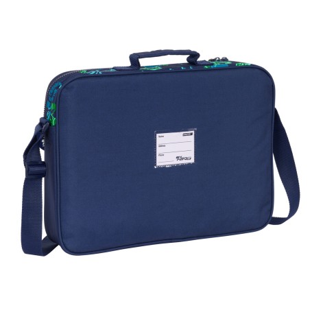 Borsa per la scuola El Niño Glassy Blu Marino 38 x 28 x 6 cm