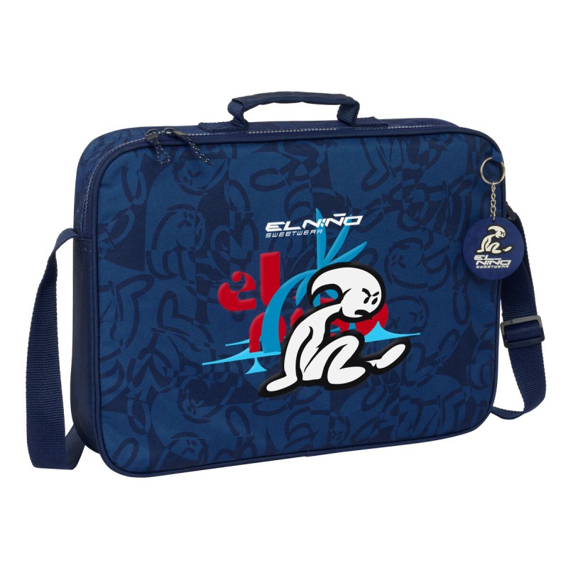 Borsa per la scuola El Niño Paradise Blu Marino 38 x 28 x 6 cm Borsa per la scuola El Niño Paradise Blu Marino 38 x 28 x 6 cm