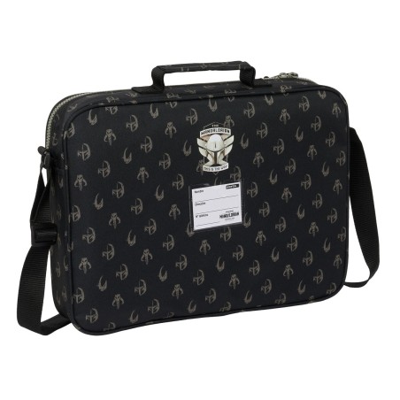 Borsa per la scuola The Mandalorian This is the way Marrone Nero 38 x 28 x 6 cm