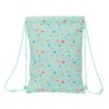 Zainetto con Cordini Safta Caracol Turchese 26 x 34 x 1 cm