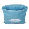 Zainetto con Cordini Safta Nube Azzurro 26 x 34 x 1 cm