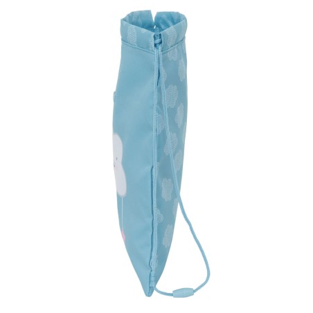 Zainetto con Cordini Safta Nube Azzurro 26 x 34 x 1 cm