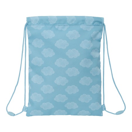 Zainetto con Cordini Safta Nube Azzurro 26 x 34 x 1 cm