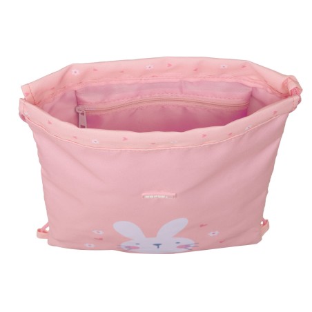 Zainetto con Cordini Safta Bunny Rosa 26 x 34 x 1 cm