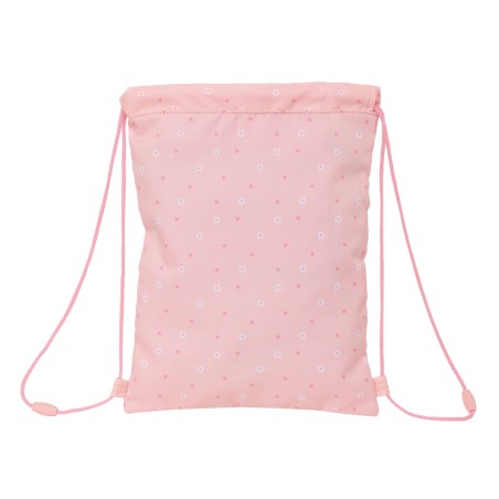 Zainetto con Cordini Safta Bunny Rosa 26 x 34 x 1 cm