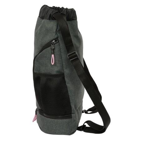 Zaino a Sacca per Bambini Kappa Silver pink Grigio 35 x 40 x 1 cm