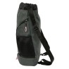 Zaino a Sacca per Bambini Kappa Silver pink Grigio 35 x 40 x 1 cm