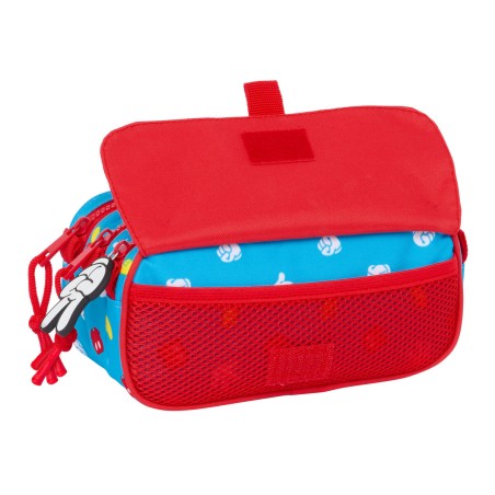 Portaoggetti Doppio Mickey Mouse Clubhouse Fantastic Azzurro Rosso 21,5 x 10 x 8 cm