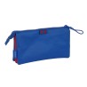 Portaoggetti Doppio F.C. Barcelona Azzurro Rosso Granato 22 x 12 x 3 cm