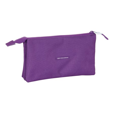 Portaoggetti Doppio Real Valladolid C.F. Viola 22 x 12 x 3 cm