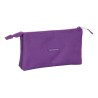 Portaoggetti Doppio Real Valladolid C.F. Viola 22 x 12 x 3 cm