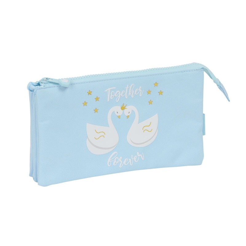 Portaoggetti Triplo Glow Lab Cisnes Azzurro Chiaro 22 x 12 x 3 cm Portaoggetti Triplo Glow Lab Cisnes Azzurro Chiaro 22 x 12 x 3 cm
