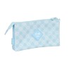 Portaoggetti Triplo Glow Lab Cisnes Azzurro Chiaro 22 x 12 x 3 cm