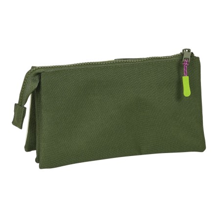 Portaoggetti Triplo Munich Bright khaki Verde 22 x 12 x 3 cm