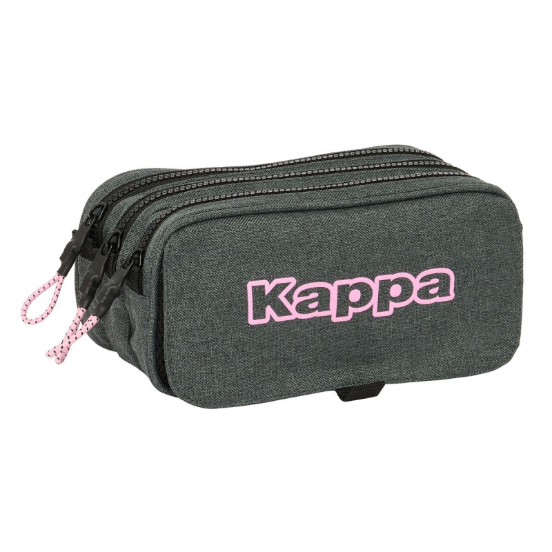 Portaoggetti Triplo Kappa Silver pink Grigio 21,5 x 10 x 8 cm Portaoggetti Triplo Kappa Silver pink Grigio 21,5 x 10 x 8 cm