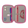 Plumier Triplo LOL Surprise! Divas Azzurro 12.5 x 19.5 x 5.5 cm (36 Pezzi)