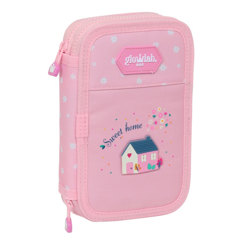 Astuccio Doppio Glow Lab Sweet home Rosa 12.5 x 19.5 x 4 cm (28 Pezzi) Astuccio Doppio Glow Lab Sweet home Rosa 12.5 x 19.5 x 4 cm (28 Pezzi)