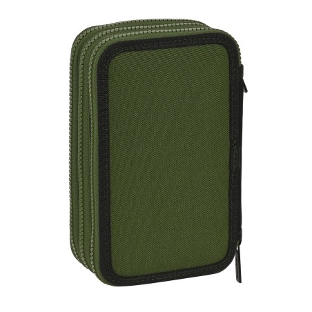 Plumier Triplo Safta Dark forest Nero Verde 12.5 x 19.5 x 5.5 cm (36 Pezzi)