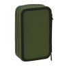 Plumier Triplo Safta Dark forest Nero Verde 12.5 x 19.5 x 5.5 cm (36 Pezzi)