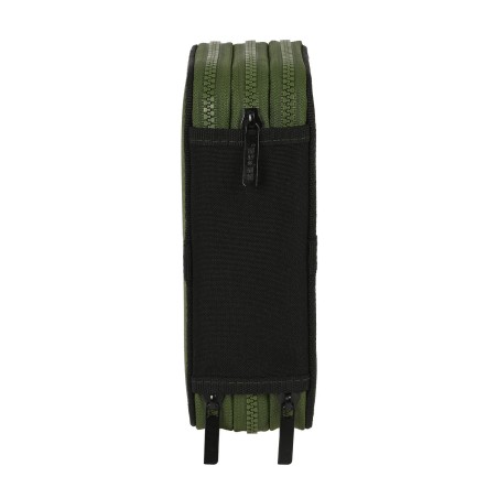 Plumier Triplo Safta Dark forest Nero Verde 12.5 x 19.5 x 5.5 cm (36 Pezzi)