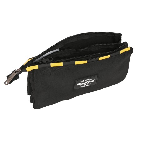 Portaoggetti Triplo BlackFit8 Zone Nero 22 x 12 x 3 cm