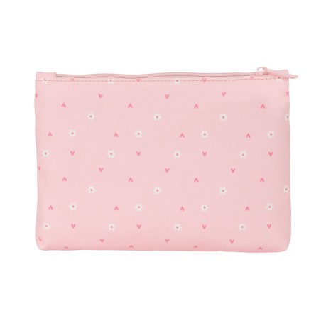 Astuccio Scuola Safta Bunny Coniglio Rosa 23 x 16 x 3 cm