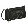 Astuccio per la Scuola con Accessori Safta California Nero 20 x 11 x 8.5 cm (32 Pezzi)