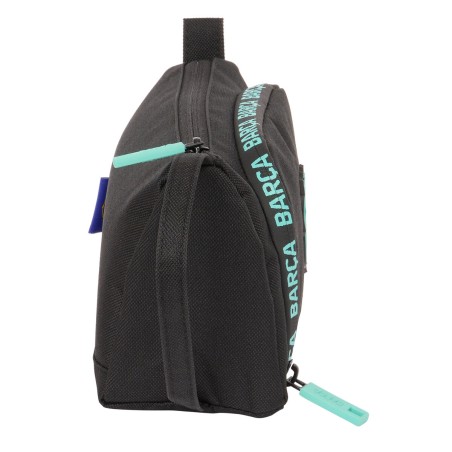 Astuccio per la Scuola con Accessori F.C. Barcelona Nero 20 x 11 x 8.5 cm (32 Pezzi)