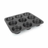 Stampo per Tortini Quttin 32 x 30 x 3,2 cm Perforato 8 Unità