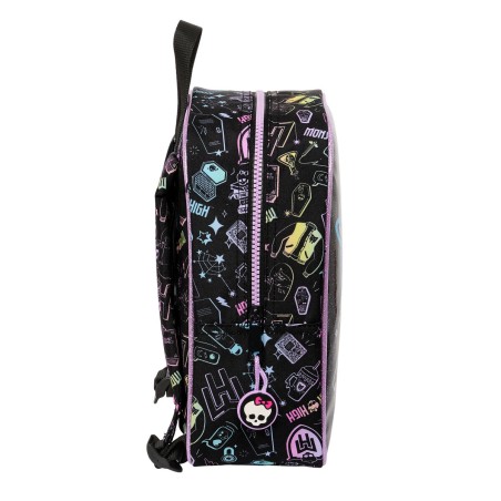 Zaino per Bambini Monster High Nero 22 x 27 x 10 cm